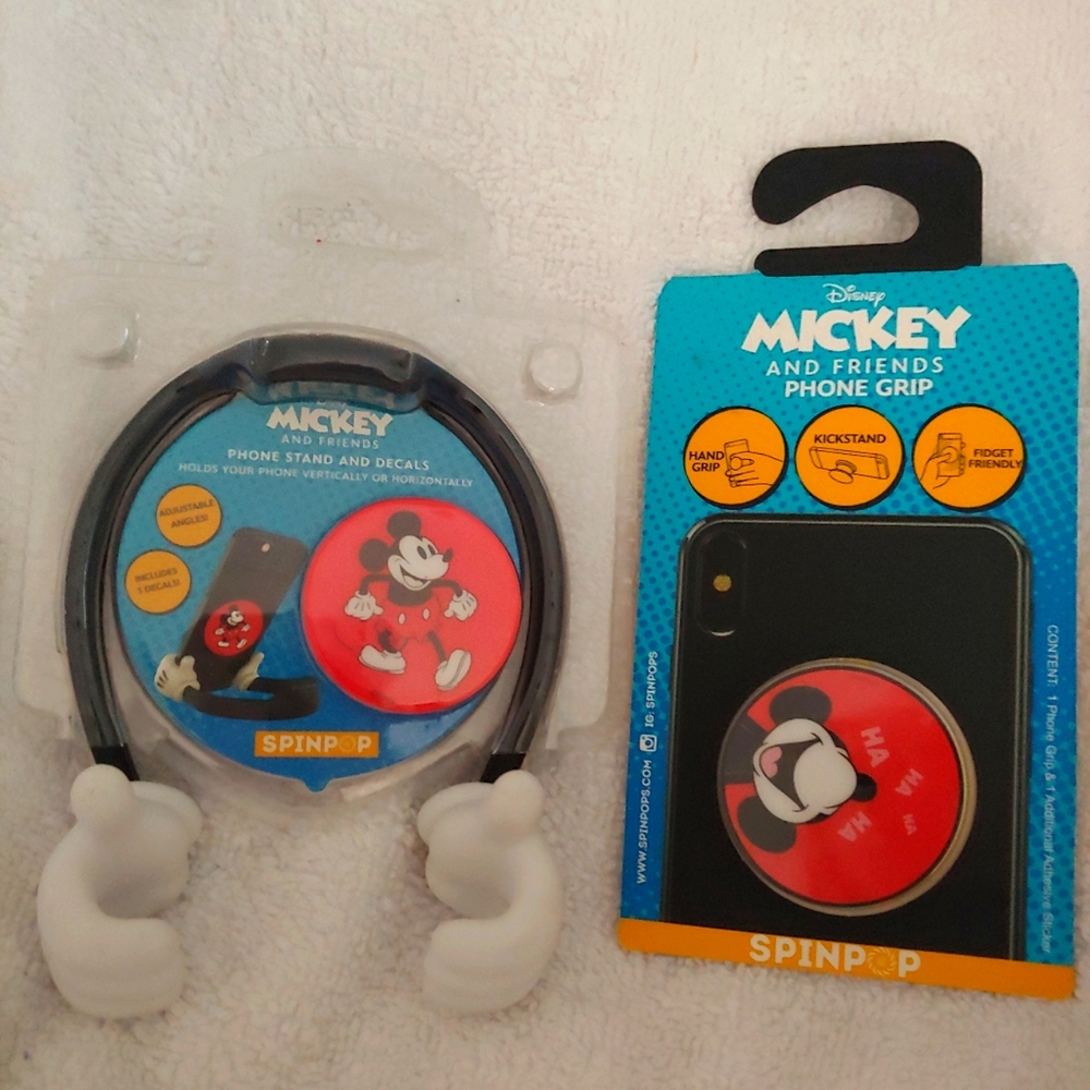 Disney Mickey and Friends Phone Grip, Stand, and Decals